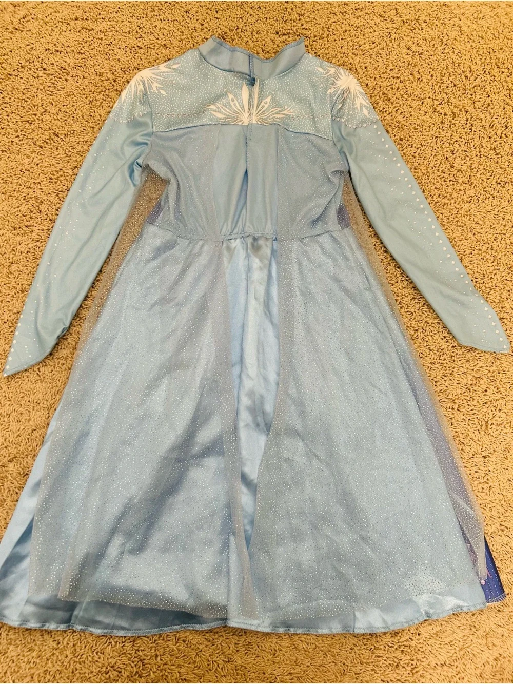 Disney Frozen 2 II Elsa & Anna Girls M Medium 7/8 dress costumes Disguise